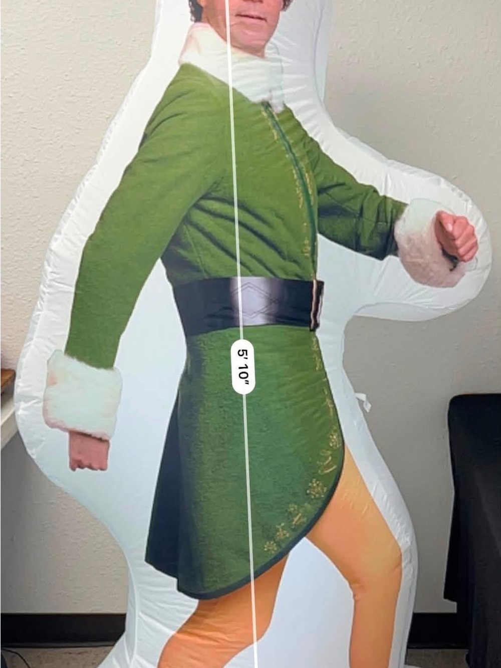 Buddy the Elf illuminated inflatable Christmas Character